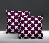 Perri Geometric Reversible Indoor/Outdoor Square Pillow