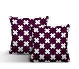 Perri Geometric Reversible Indoor/Outdoor Square Pillow
