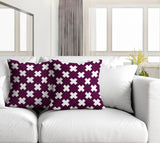 Perri Geometric Reversible Indoor/Outdoor Square Pillow