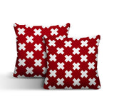 Perri Geometric Reversible Indoor/Outdoor Square Pillow