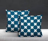 Perri Geometric Reversible Indoor/Outdoor Square Pillow