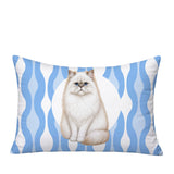 Persian Cat Indoor/Outdoor Reversible Rectangular Pillow