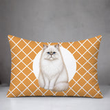 Persian Cat Indoor/Outdoor Reversible Rectangular Pillow
