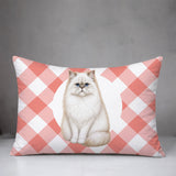 Persian Cat Indoor/Outdoor Reversible Rectangular Pillow
