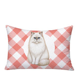 Persian Cat Indoor/Outdoor Reversible Rectangular Pillow
