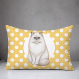 Persian Cat Indoor/Outdoor Reversible Rectangular Pillow