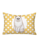 Persian Cat Indoor/Outdoor Reversible Rectangular Pillow