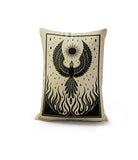 Phoenix Faux Linen Lumber Pillow