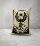 Phoenix Faux Linen Lumber Pillow
