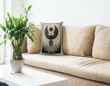 Phoenix Faux Linen Lumber Pillow