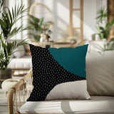 Pia Minimalist Reversible Indoor/Outdoor Square Pillow