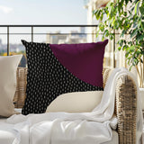 Pia Minimalist Reversible Indoor/Outdoor Square Pillow