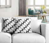 Piers Geometric Reversible Indoor/Outdoor Square Pillow