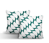 Piers Geometric Reversible Indoor/Outdoor Square Pillow