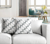 Piers Geometric Reversible Indoor/Outdoor Square Pillow