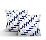 Piers Geometric Reversible Indoor/Outdoor Square Pillow