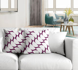 Piers Geometric Reversible Indoor/Outdoor Square Pillow