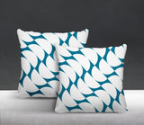 Piers Geometric Reversible Indoor/Outdoor Square Pillow