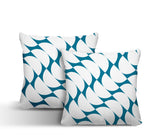 Piers Geometric Reversible Indoor/Outdoor Square Pillow