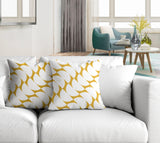 Piers Geometric Reversible Indoor/Outdoor Square Pillow