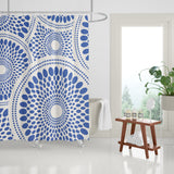 Pierson Floral Shower Curtain in Cornflower