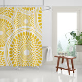 Pierson Floral Shower Curtain in Dandelion