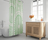 Pierson Floral Shower Curtain in Mint - view 2