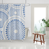 Pierson Floral Shower Curtain in Periwinkle