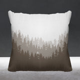 Pine Outdoor Reversible Throw Square Pillow