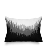 Pine Outdoor Reversible Throw Rectangular Pillow