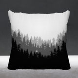 Pine Outdoor Reversible Throw Square Pillow