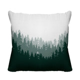 Pine Outdoor Reversible Throw Square Pillow