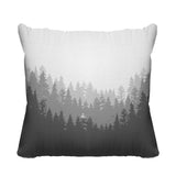 Pine Outdoor Reversible Throw Square Pillow