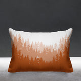 Pine Outdoor Reversible Throw Rectangular Pillow