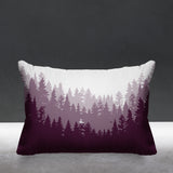 Pine Outdoor Reversible Throw Rectangular Pillow