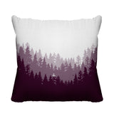 Pine Outdoor Reversible Throw Square Pillow