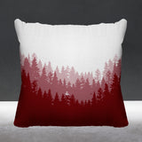Pine Outdoor Reversible Throw Square Pillow