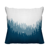 Pine Outdoor Reversible Throw Square Pillow