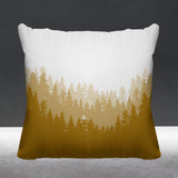Pine Outdoor Reversible Throw Square Pillow