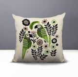 Pipo Parrot Reversible Indoor/Outdoor Square Pillow