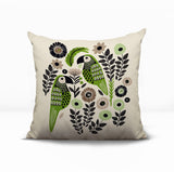 Pipo Parrot Reversible Indoor/Outdoor Square Pillow