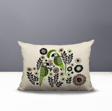 Pipo Parrot Lumbar Indoor/Outdoor Throw Pillow
