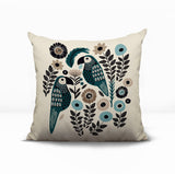 Pipo Parrot Reversible Indoor/Outdoor Square Pillow