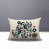 Pipo Parrot Lumbar Indoor/Outdoor Throw Pillow