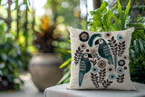 Pipo Parrot Lumbar Indoor/Outdoor Throw Pillow