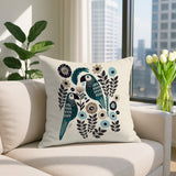 Pipo Parrot Lumbar Indoor/Outdoor Throw Pillow