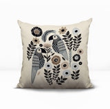 Pipo Parrot Reversible Indoor/Outdoor Square Pillow