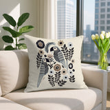 Pipo Parrot Lumbar Indoor/Outdoor Throw Pillow