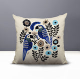 Pipo Parrot Reversible Indoor/Outdoor Square Pillow