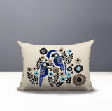 Pipo Parrot Lumbar Indoor/Outdoor Throw Pillow